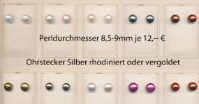 Ohrstecker/hänger aus Silber